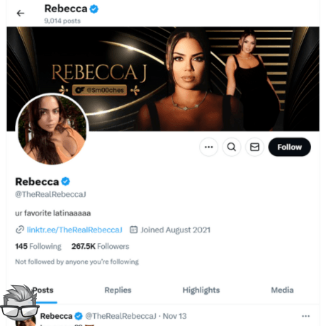 Rebecca J - x.comtherealrebeccaj