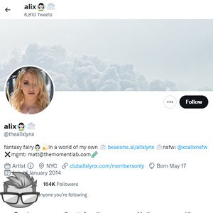 Alix Lynx - twitter.comthealixlynx