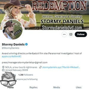 Stormy Daniels Twitter - twitter.comStormyDaniels