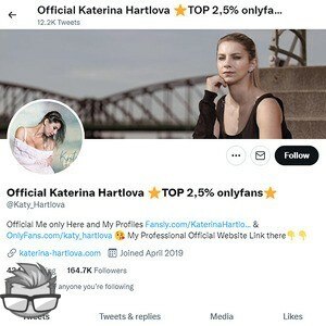 Katerina Hartlova - twitter.comkaty_hartlova