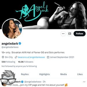 Angel Dark Twitter
