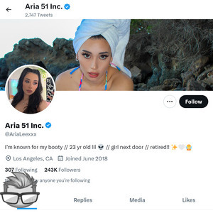 Aria Lee Twitter