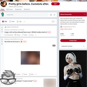 Before After Cumsluts - reddit.comrbefore_after_cumsluts