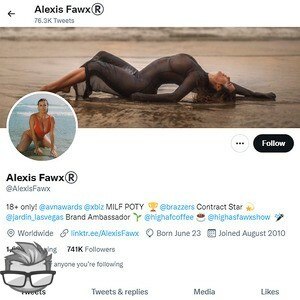 Alexis Fawx - twitter.comalexisfawx