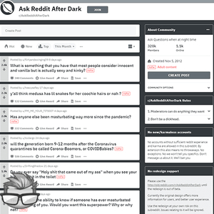 Ask Reddit After Dark - reddit.comrAskRedditAfterDark