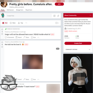 Before After Cumsluts