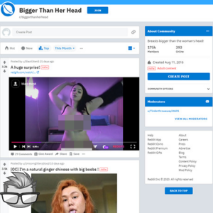 Bigger Than Her Head