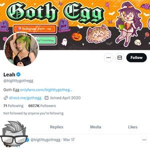 BigTittyGothEgg Twitter