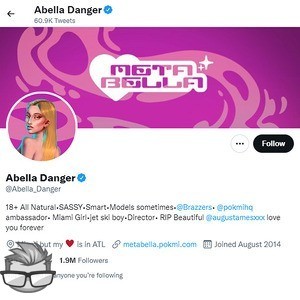 Abella Danger Twitter - twitter.comabella_danger