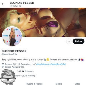 Blondie Fesser - twitter.comblondie_oficial