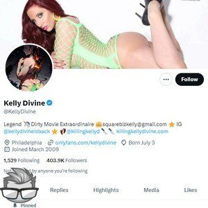 Kelly Divine Twitter - twitter.comKellyDivine