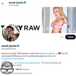 Sarah Jessie - twitter.comsarahjessiexxx