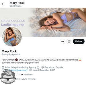 Mary Rock - twitter.commaryrockprnstar