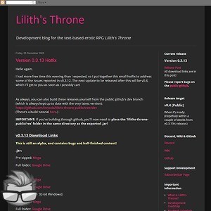 Lilith's Throne - lilithsthrone.blogspot.com