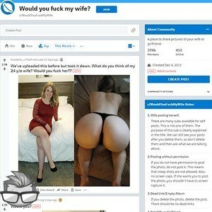 Would You Fuck My Wife - reddit.comrWouldYouFuckMyWife
