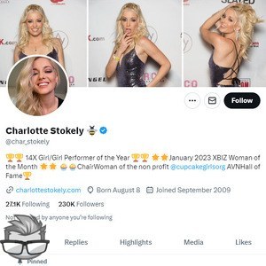 Charlotte Stokely Twitter