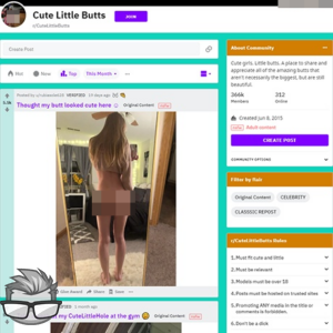 Cute Little Butts (18+)