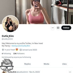 Cutie Kim Twitter
