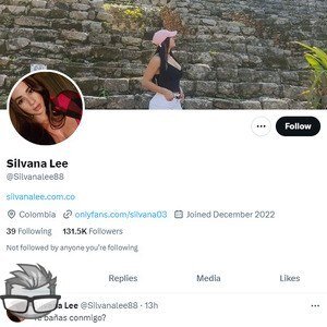 Silvana Lee Twitter - twitter.comsilvanalee88