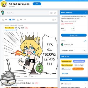 Bowsette - reddit.comrbowsette