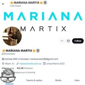 Mariana Martix - twitter.comthemartixxx