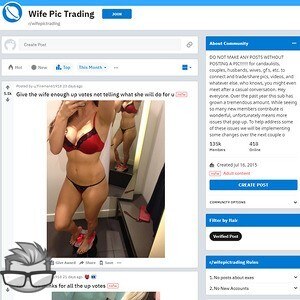 Wife Pic Trading - reddit.comrwifepictrading