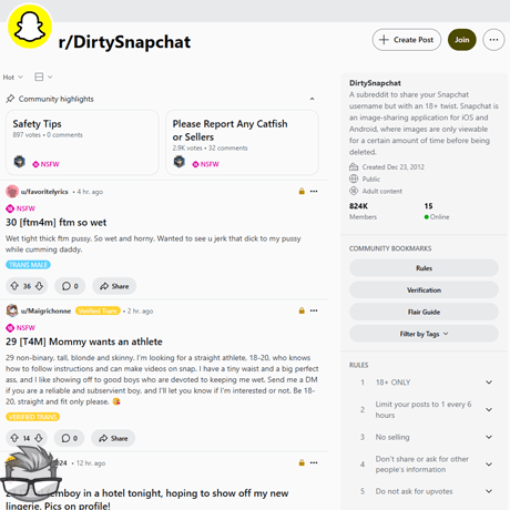 Dirty Snapchat - reddit.comrDirtySnapchat