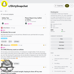 Dirty Snapchat