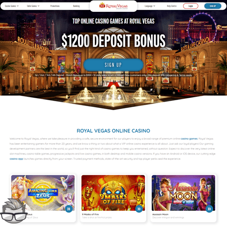 Royal Vegas Casino - royalvegascasino.com