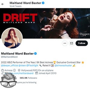 Maitland Ward - twitter.commaitlandward