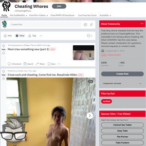 Cheating Whore - reddit.comrCheatingWhore