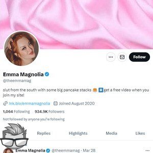 Emma Magnolia Twitter - twitter.comtheemmamag