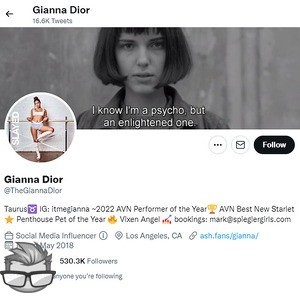 Gianna Dior - twitter.comthegiannadior