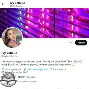 Ivy Lebelle - twitter.comivylebellexxx