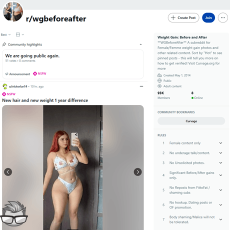 Reddit Weight Gain Before After - reddit.comrwgbeforeafter