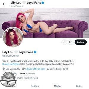 Lily Lou Twitter - twitter.comLilyLouOfficial