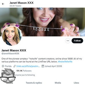 Janet Mason - twitter.comjanetmasonxxx