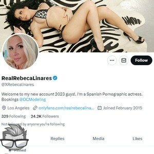 Rebeca Linares Twitter - twitter.comxrebecalinares