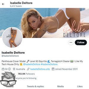 Isabelle Deltore - twitter.comisabelledeltore