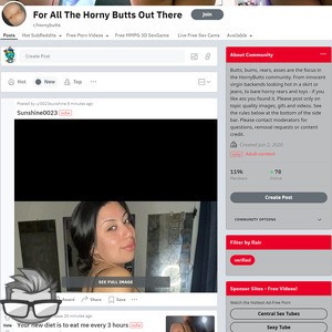 HornyButts - reddit.comrhornybutts