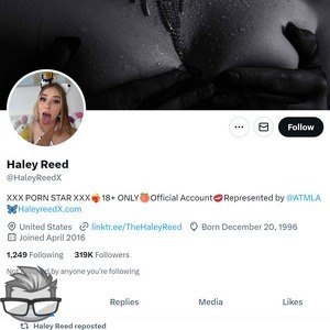 Haley Reed Twitter - twitter.comhaleyreedx