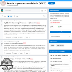 Female Orgasm Denial