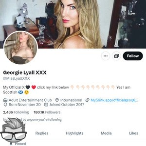 Georgie Lyall Twitter