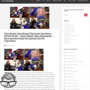 I Love Spanking