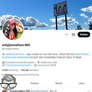 Jenna Foxx Twitter