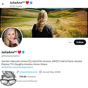 Julia Ann Twitter