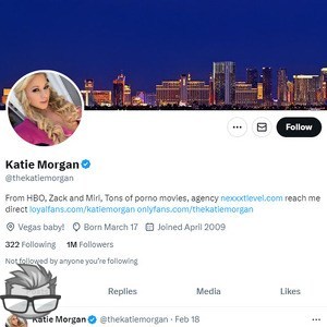 Katie Morgan Twitter