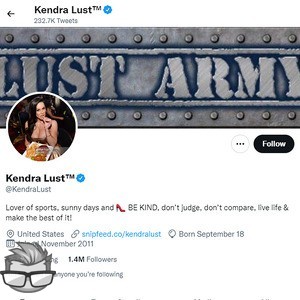 Kendra Lust Twitter