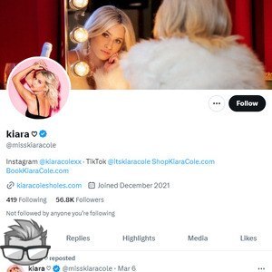 Kiara Cole Twitter