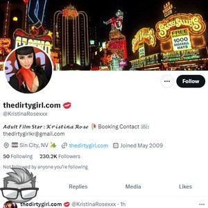 Kristina Rose Twitter